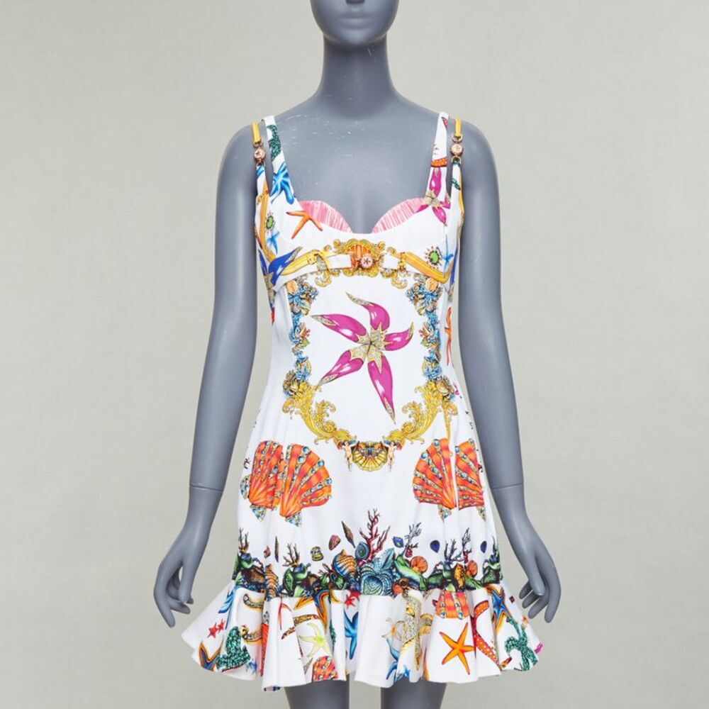 Versace 2021 Runway Tresor De La Mer Dress